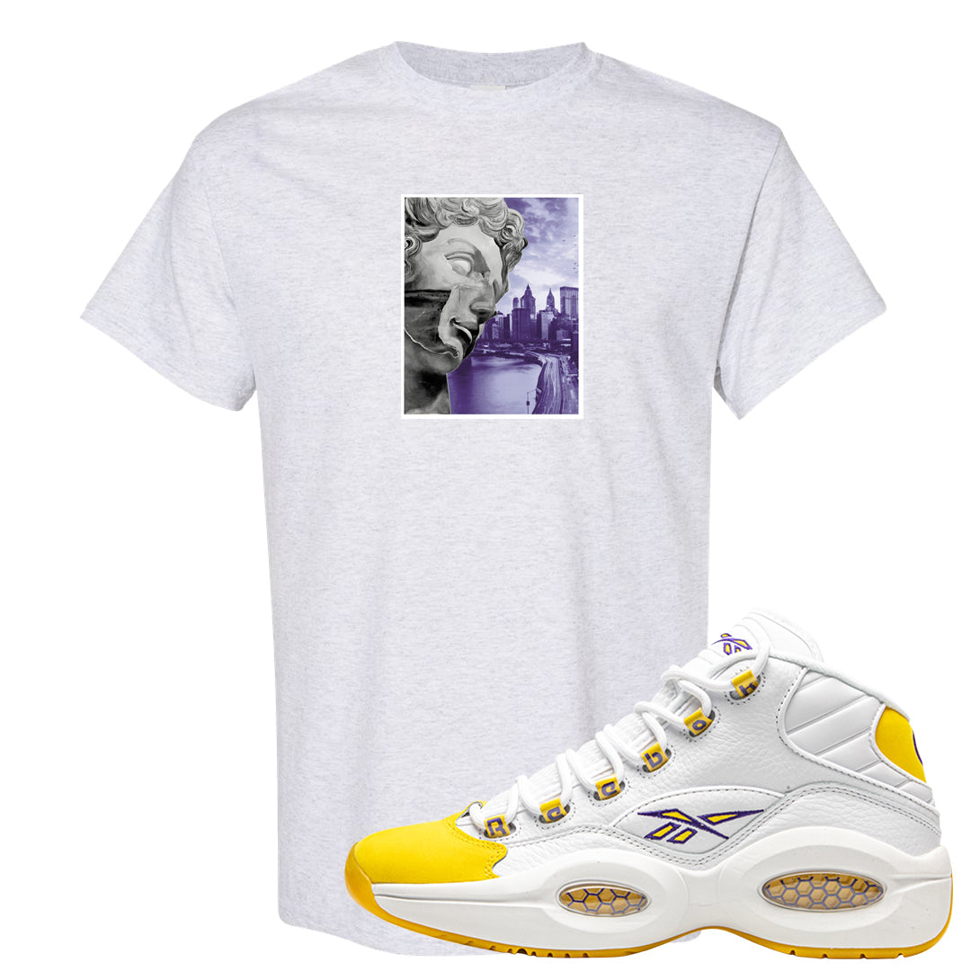 Yellow Toe Mid Questions T Shirt | Miguel, Ash