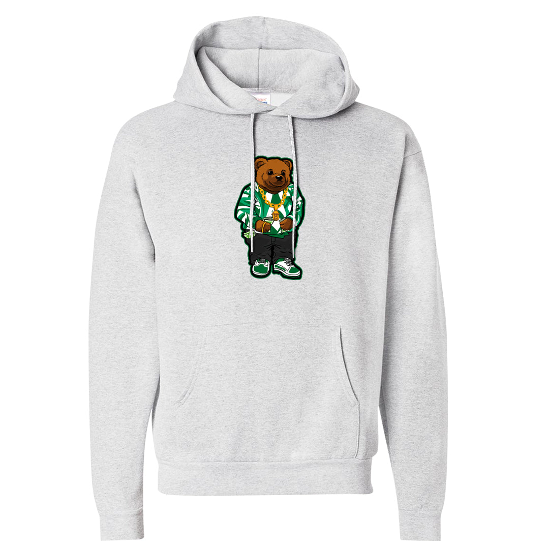 White Green High Dunks Hoodie | Sweater Bear, Ash