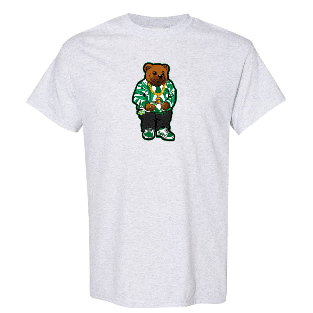 White Green High Dunks T Shirt | Sweater Bear, Ash