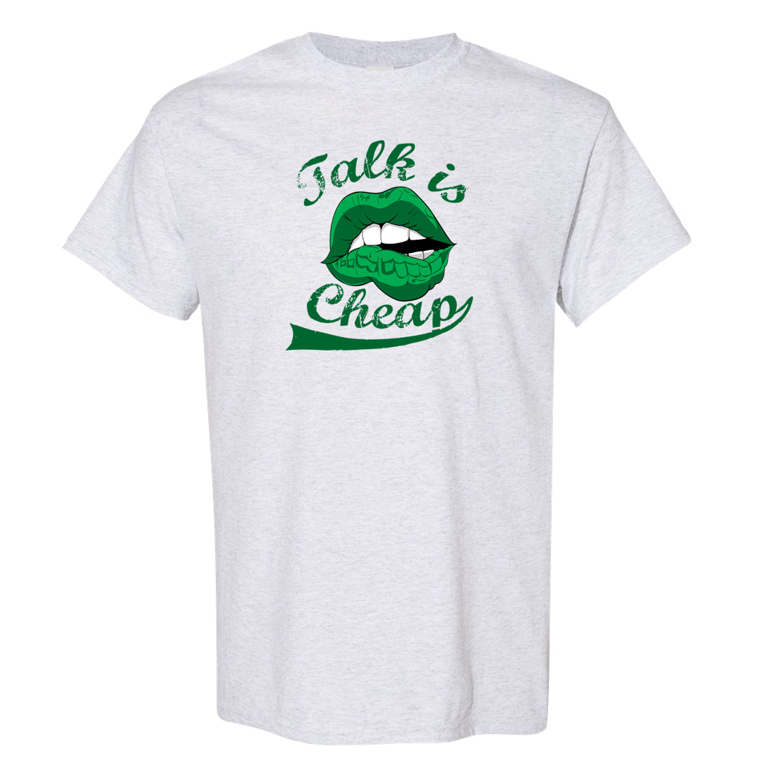 White Green High Dunks T Shirt | Talk Lips, Ash
