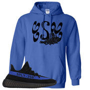 Dazzling Blue v2 350s Hoodie | Certified Sneakerhead, Royal