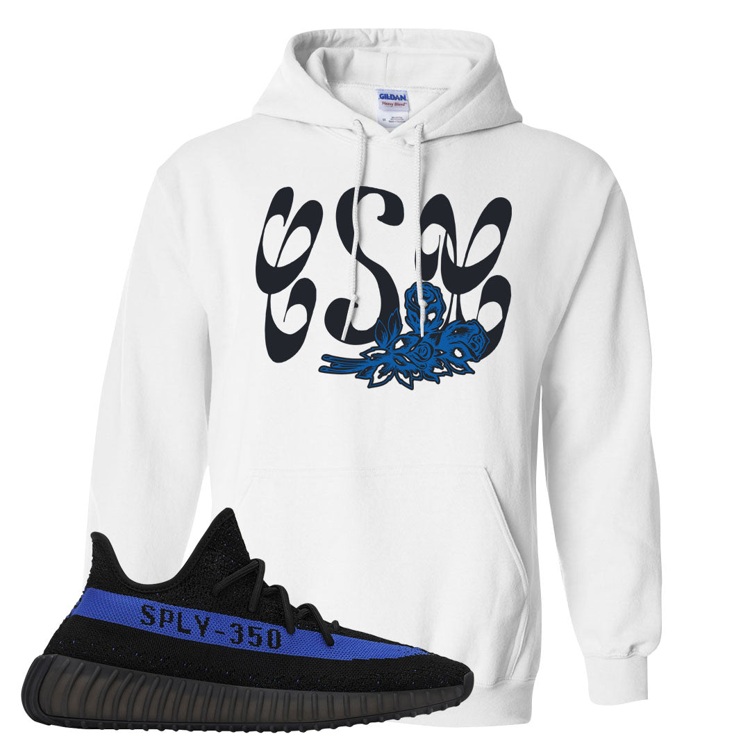 Dazzling Blue v2 350s Hoodie | Certified Sneakerhead, White