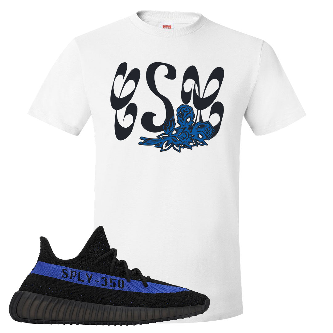Dazzling Blue v2 350s T Shirt | Certified Sneakerhead, White