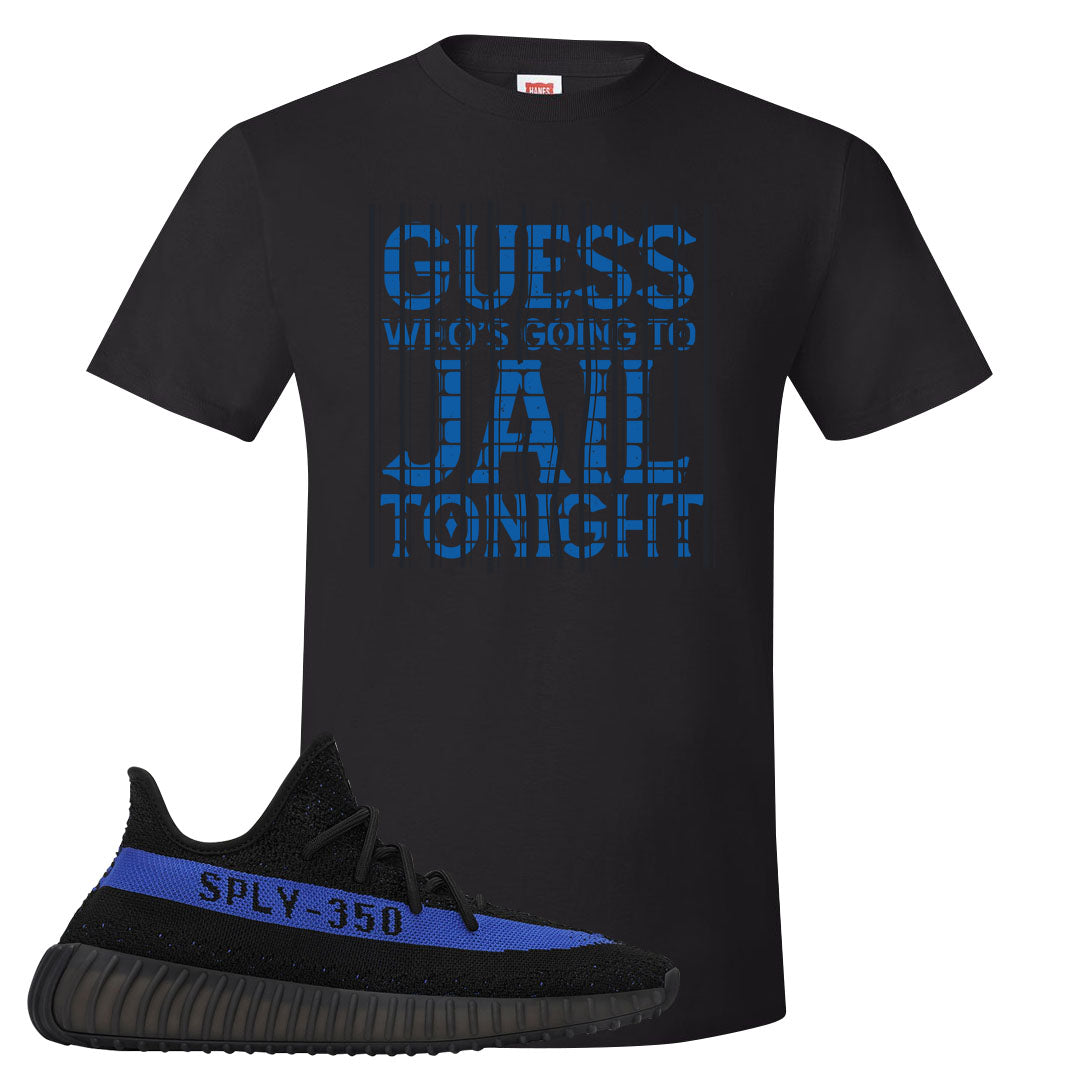 Dazzling Blue v2 350s T Shirt | Jail, Black