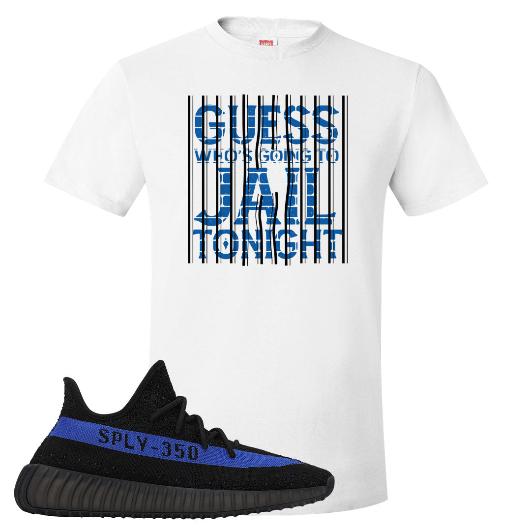 Dazzling Blue v2 350s T Shirt | Jail, White