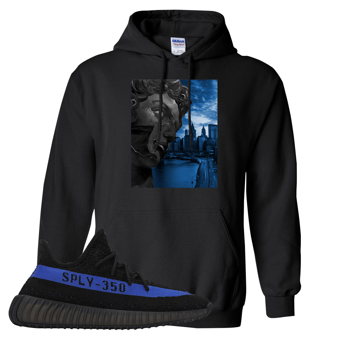 Dazzling Blue v2 350s Hoodie | Miguel, Black