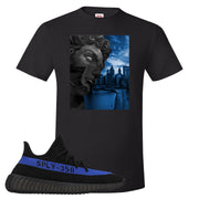 Dazzling Blue v2 350s T Shirt | Miguel, Black