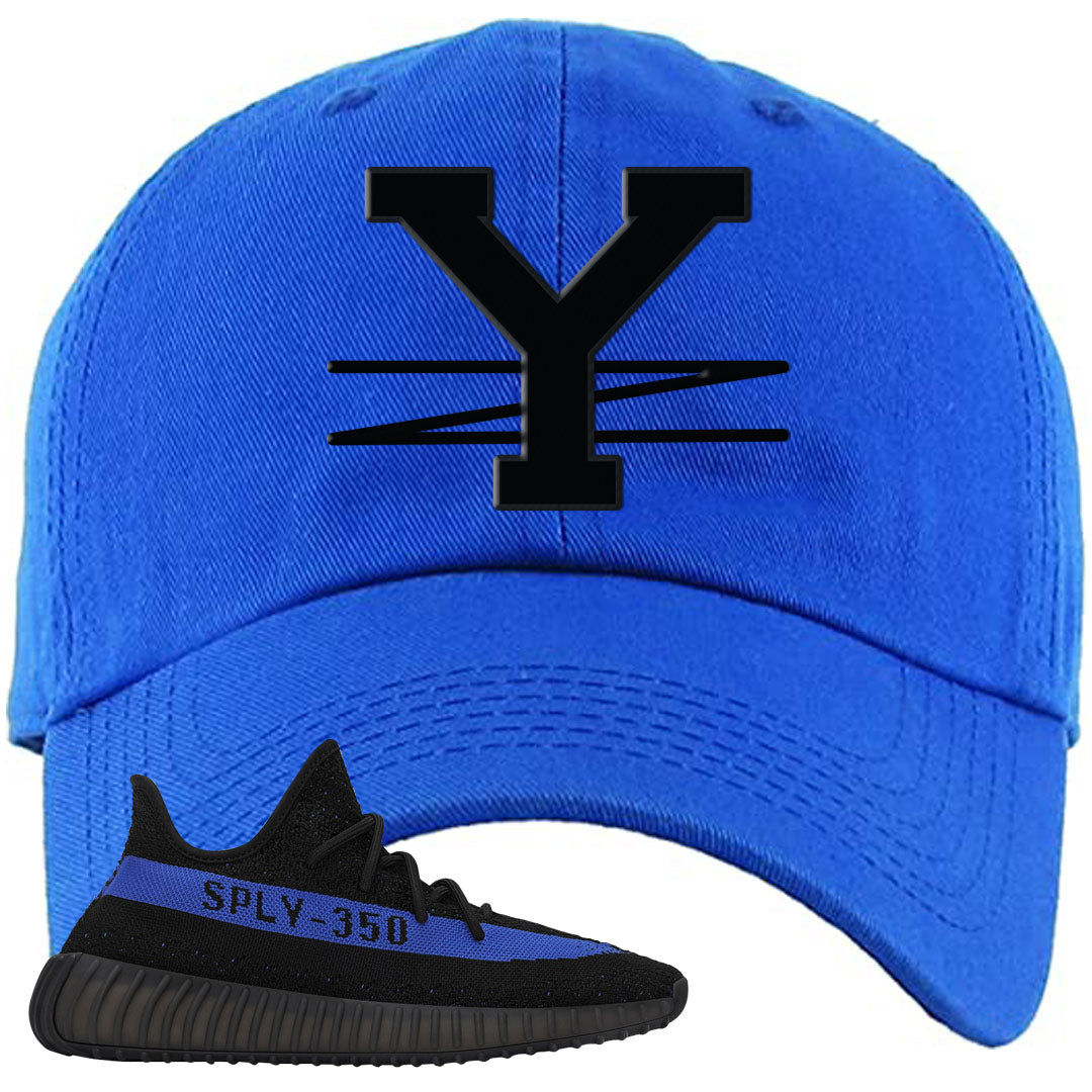Dazzling Blue v2 350s Dad Hat | YZ, Royal