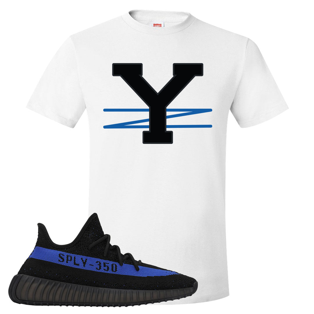Dazzling Blue v2 350s T Shirt | YZ, White