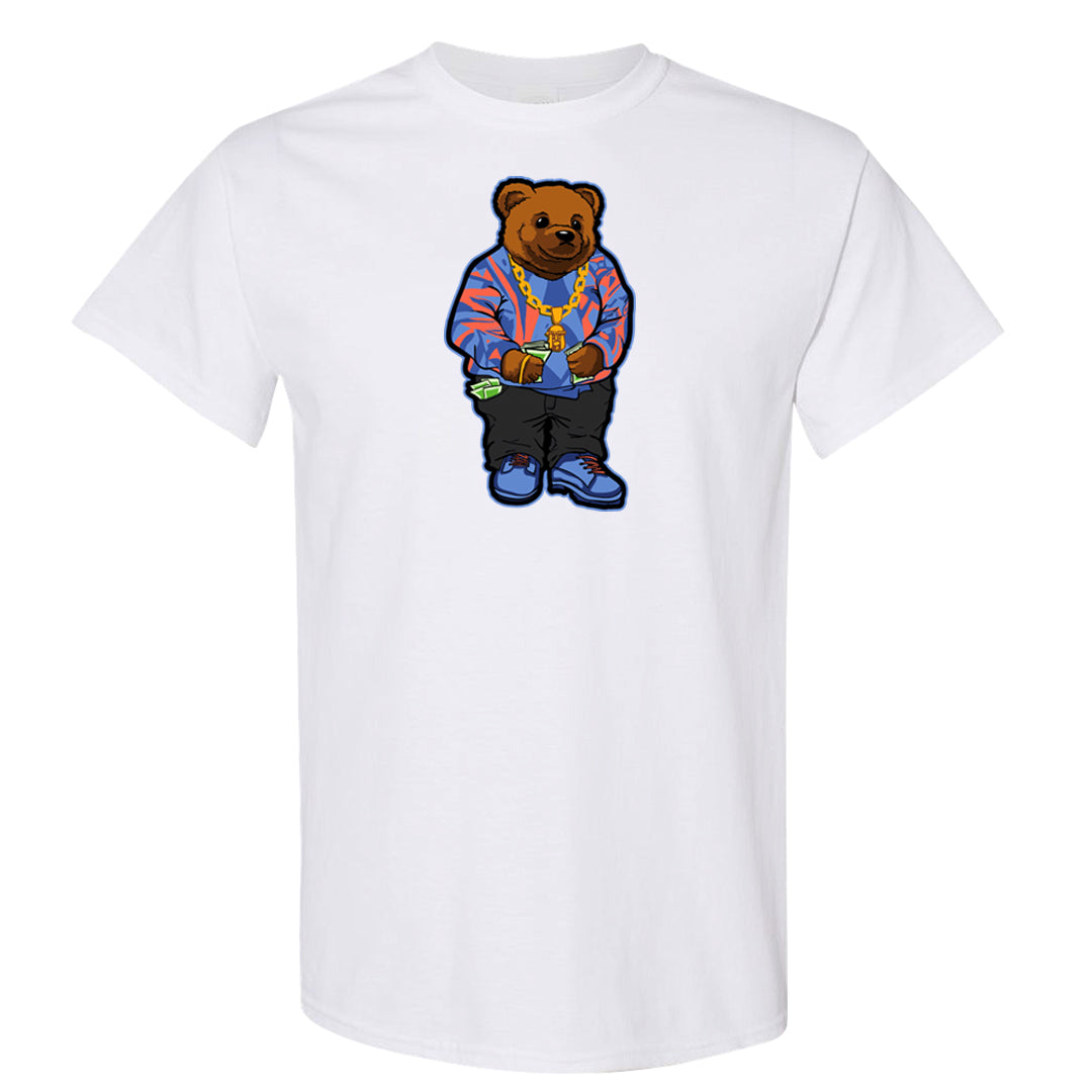 Hi Res Blue 700s T Shirt | Sweater Bear, White