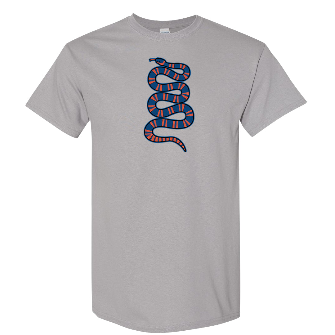 Hi Res Blue 700s T Shirt | Coiled Snake, Gravel