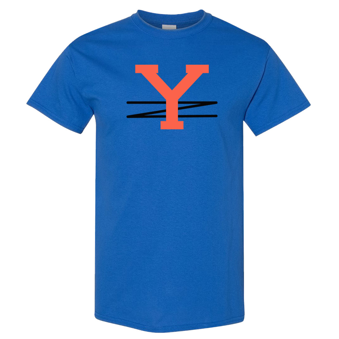 Hi Res Blue 700s T Shirt | YZ, Royal