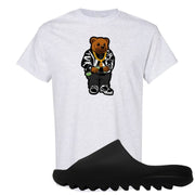 Onyx Foam Slides T Shirt | Sweater Bear, Ash