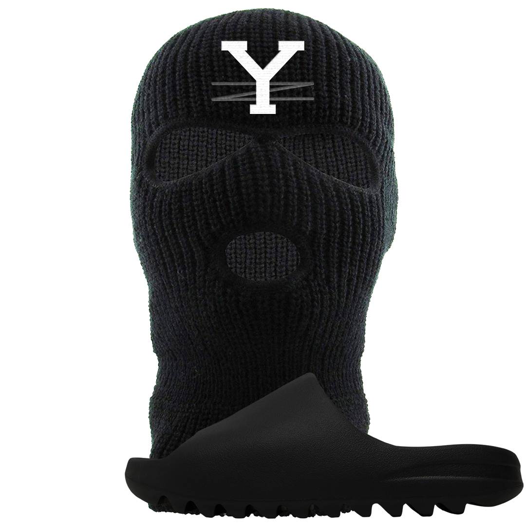 Onyx Foam Slides Ski Mask | YZ, Black