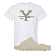 Resin Foam Slides T Shirt | YZ, White