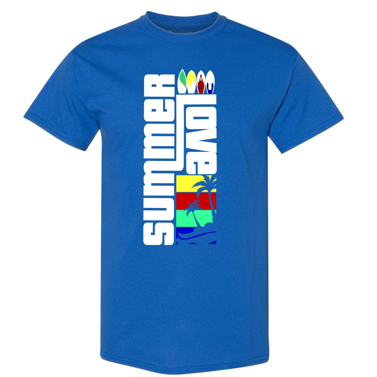 Bauhaus React 270s T Shirt | Summer Love, Royal Blue