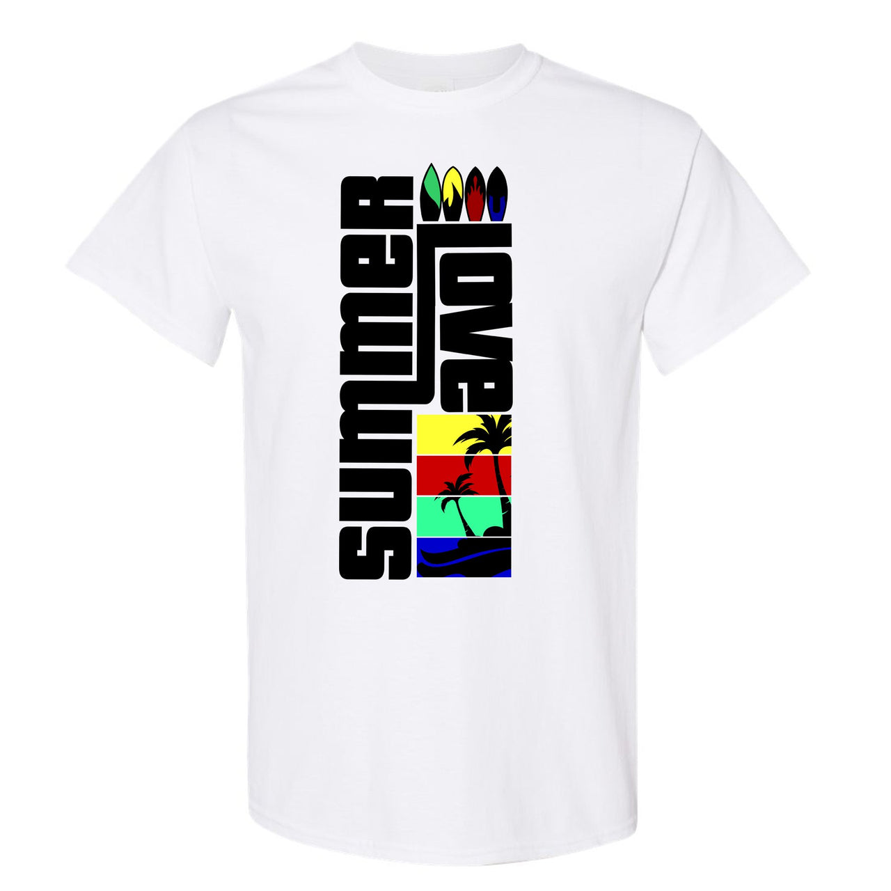 Bauhaus React 270s T Shirt | Summer Love, White