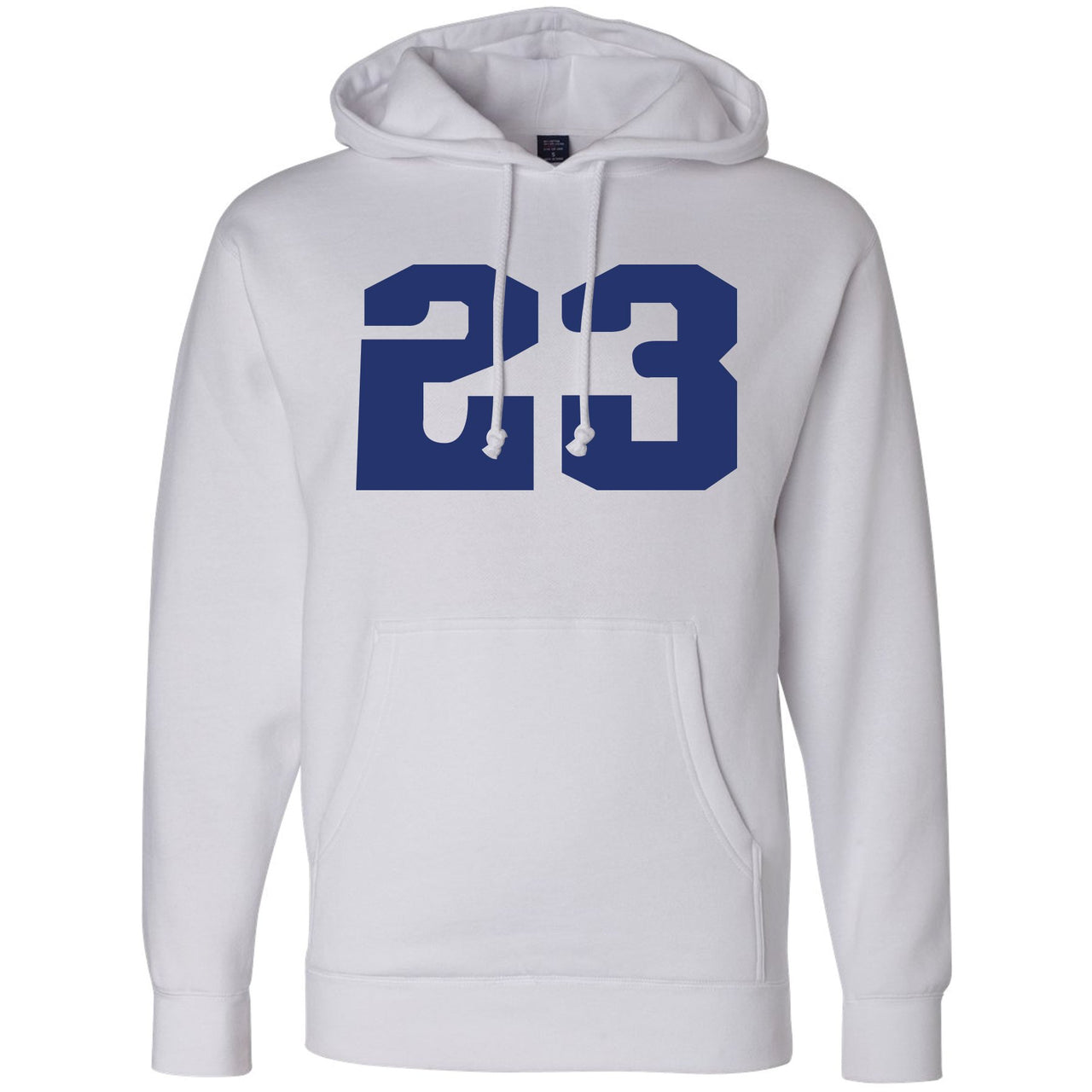 UNC All Star Pearl Blue 9s Hoodie | 23, White