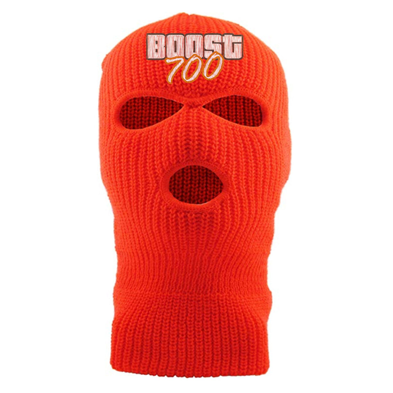 Magnet 700s Ski Mask | Video Game Cover, Lettering, Neon Orange