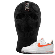 Air Force 1 Low Crimson Grind Rubber Ski Mask | Coiled Snake, Black