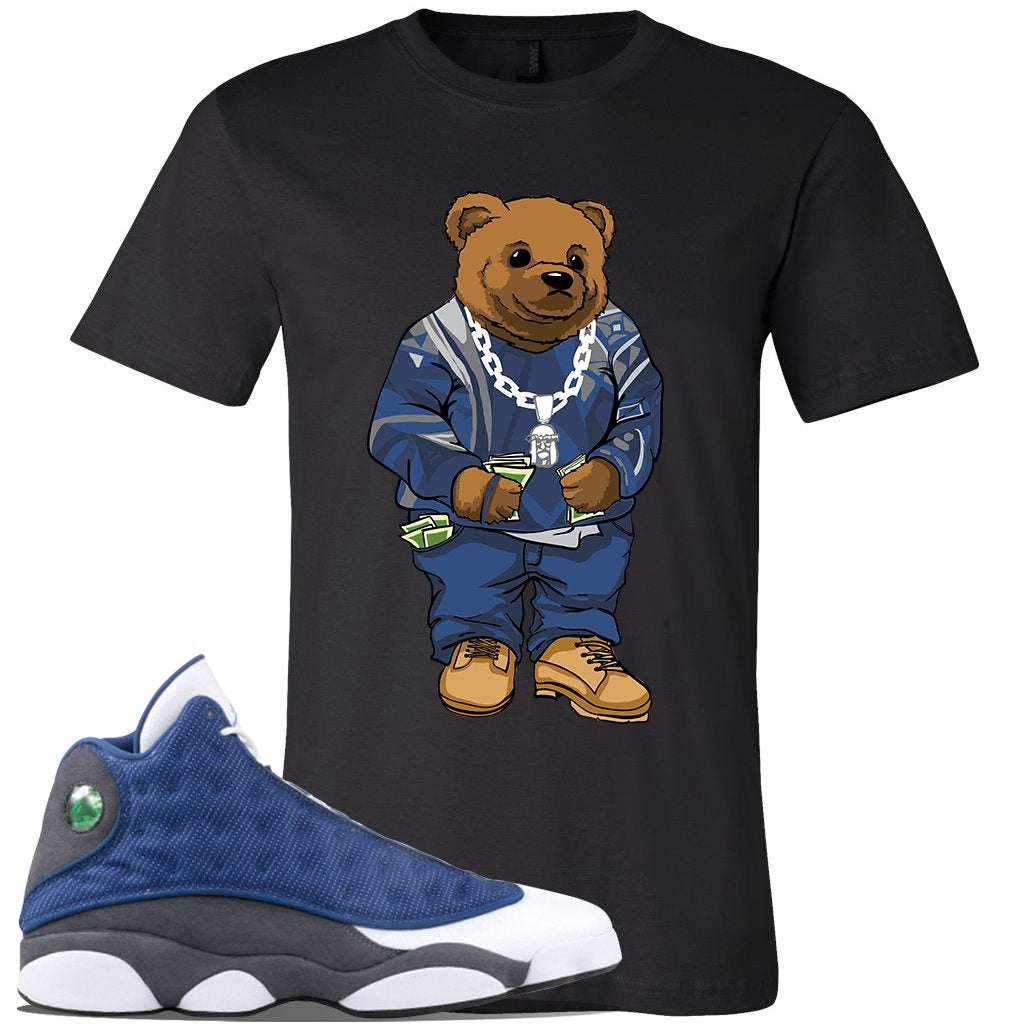 2020 Flint 13s T Shirt | Sweater Bear, Black