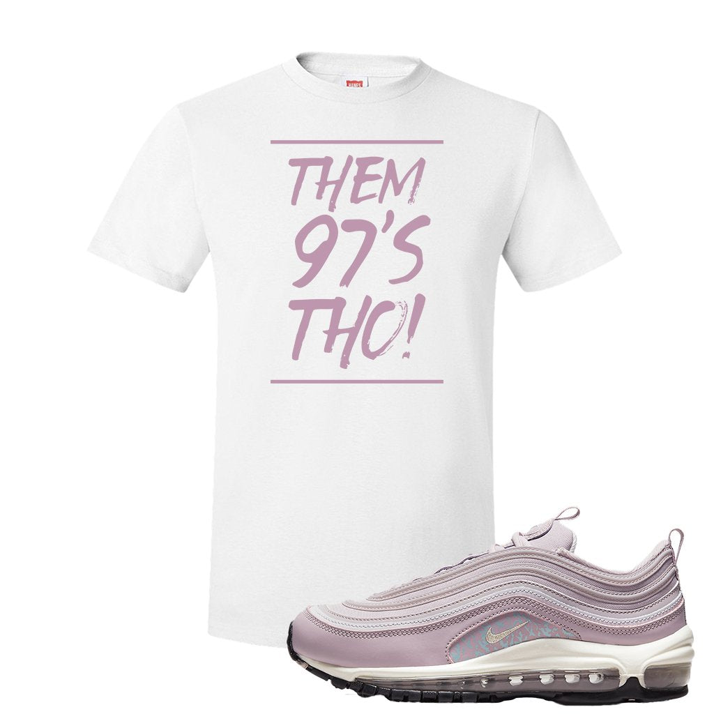 Pastel Purple 97s T Shirt | Them 97's Tho, White