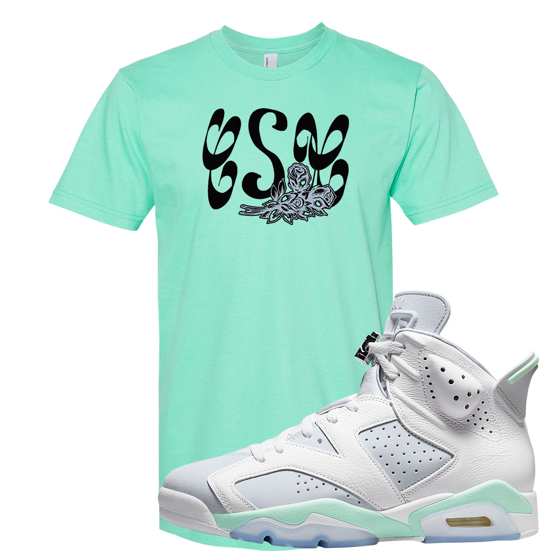 Mint Foam 6s T Shirt | Certified Sneakerhead, Mint