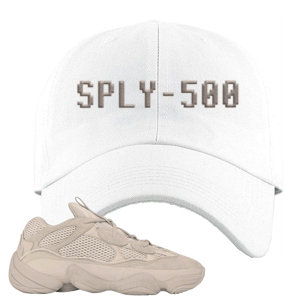 Yeezy 500 Taupe Light Dad Hat | Sply-500, White