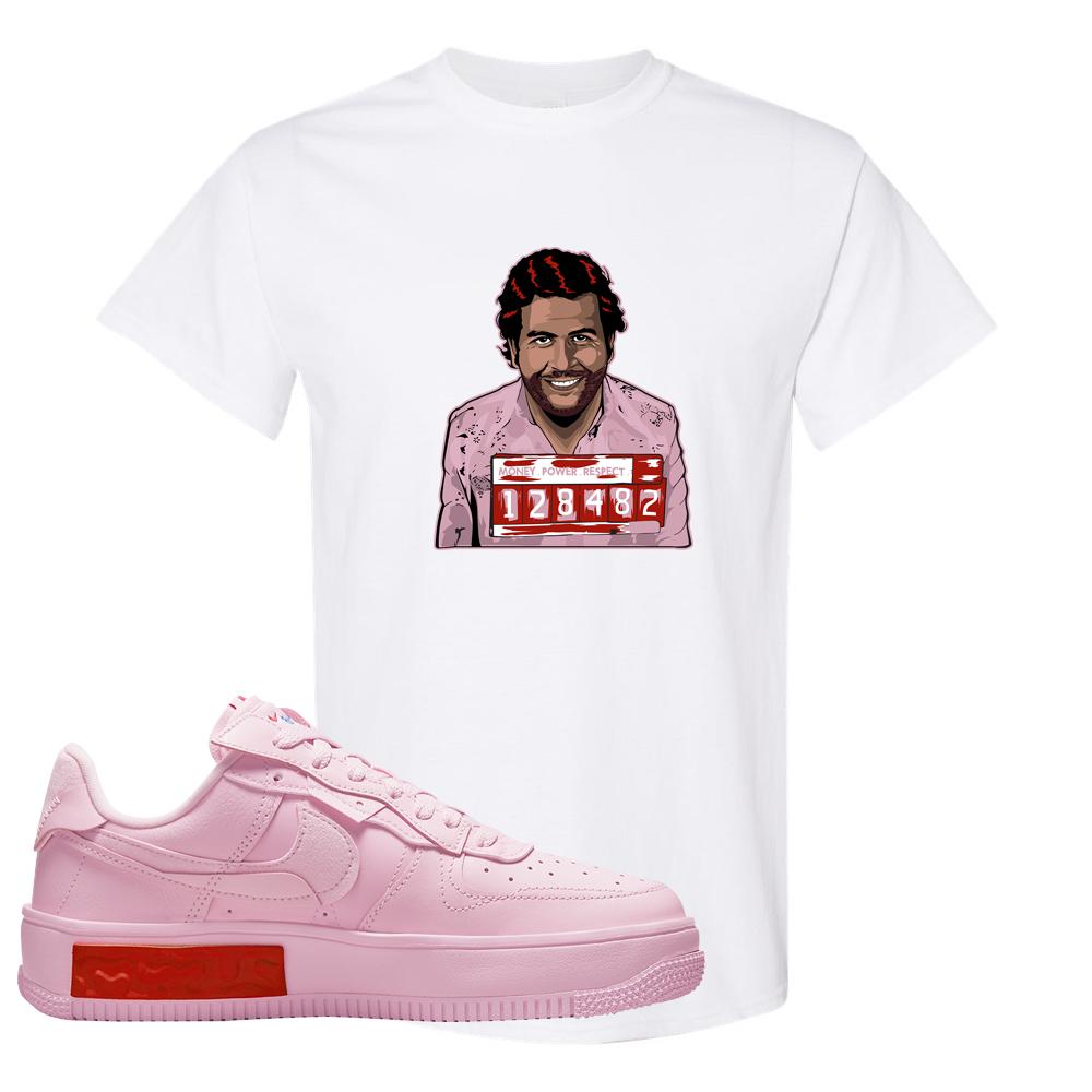 Air Force 1 Low Fontanka T Shirt | Escobar Illustration, White