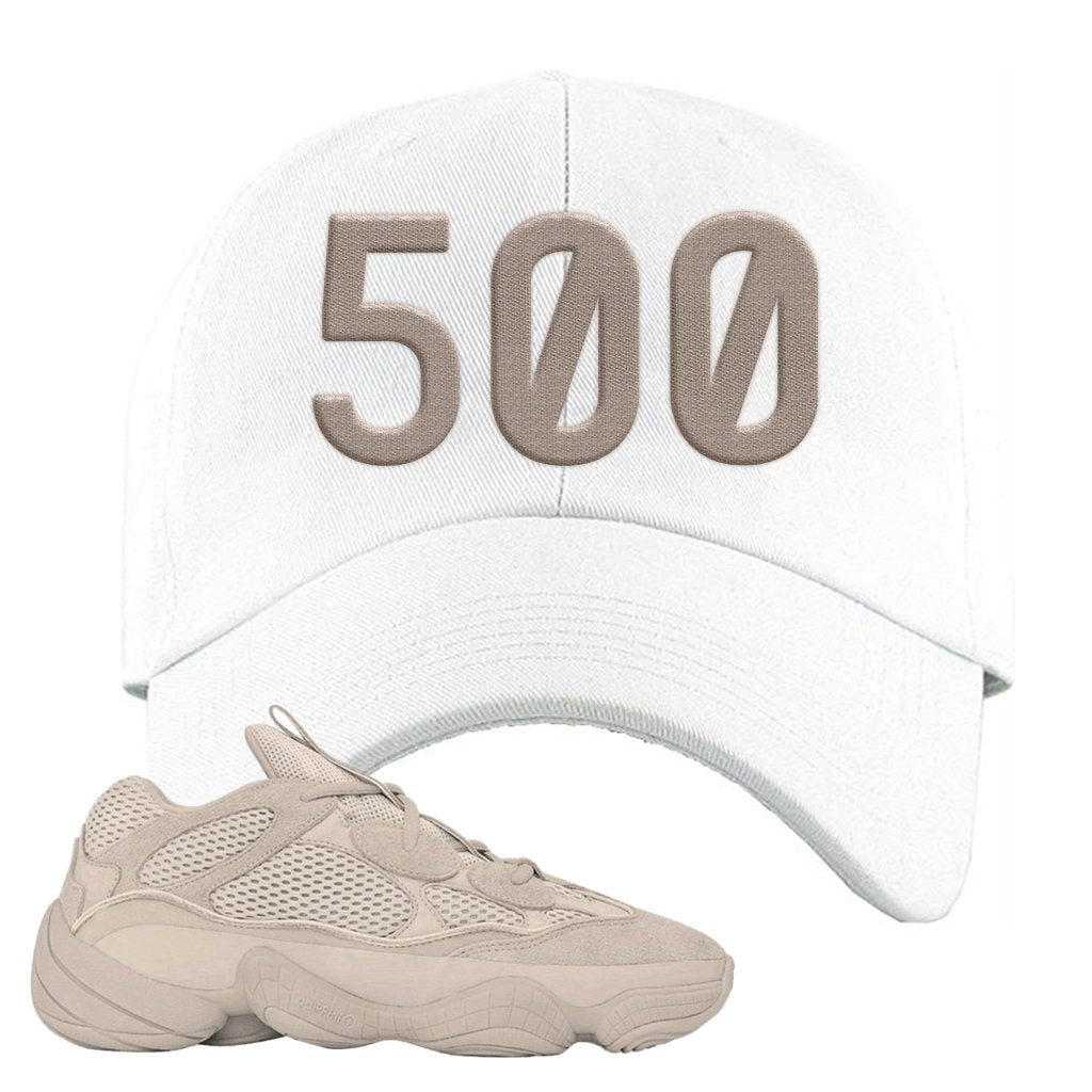 Yeezy 500 Taupe Light Dad Hat | 500, White