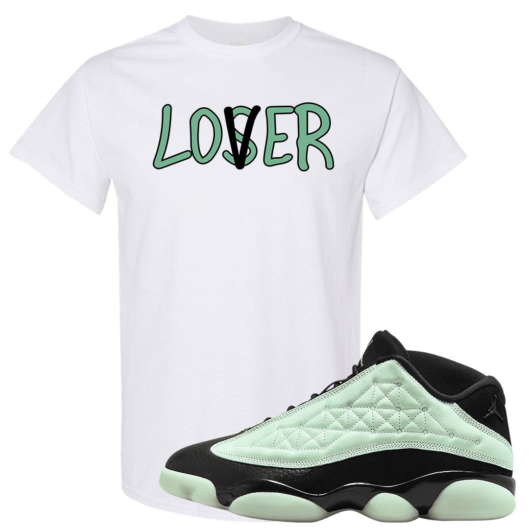 Single's Day Low 13s T Shirt | Lover, White