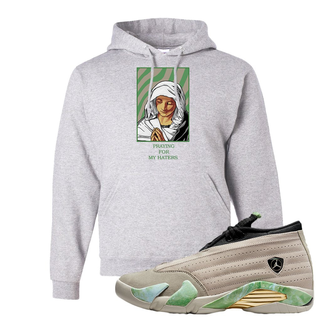 Fortune Low 14s Hoodie | God Told Me, Ash