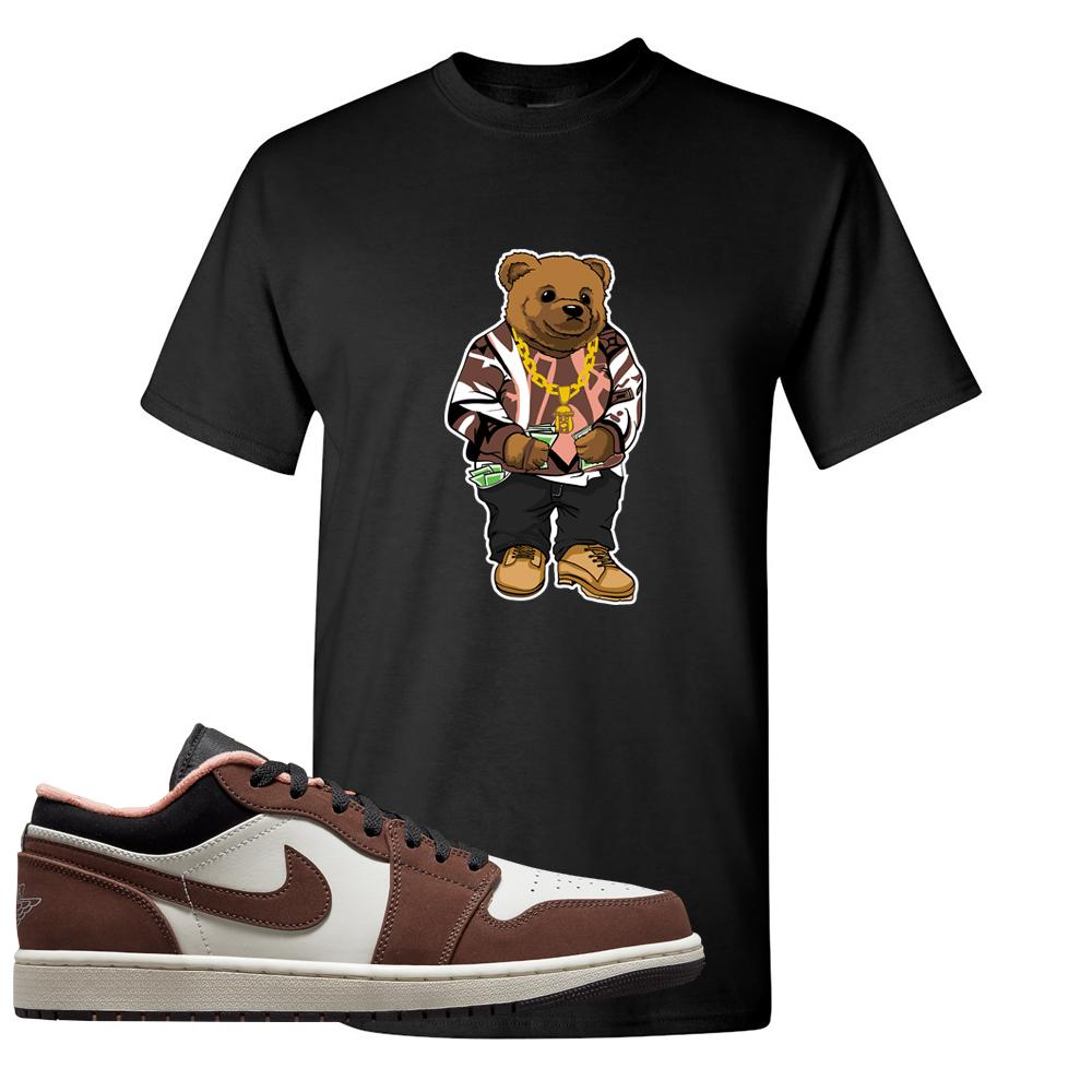 Mocha Low 1s T Shirt | Sweater Bear, Black