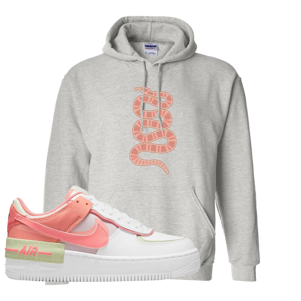 Air Force 1 Low Shadow Magic Ember Hoodie | Coiled Snake, Ash