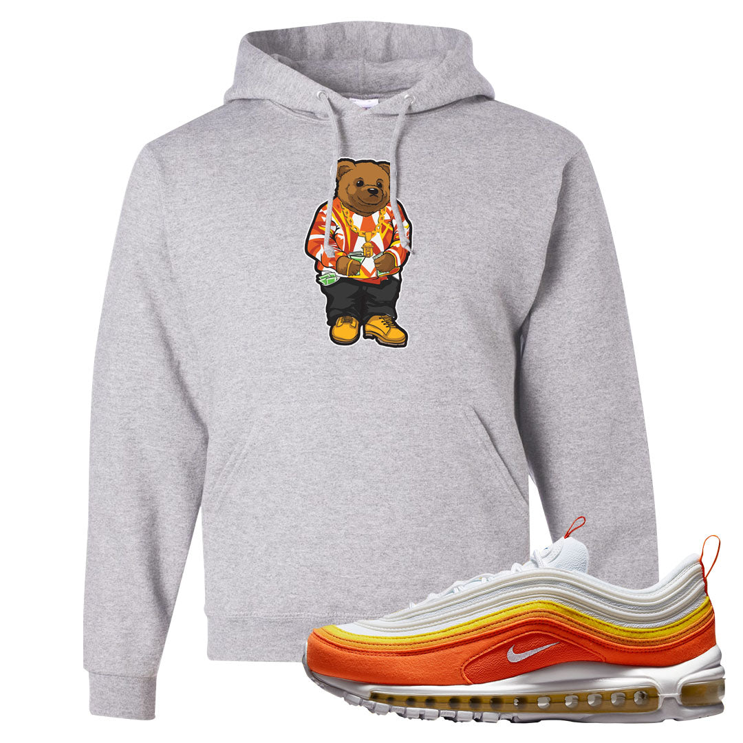 Club Orange Yellow 97s Hoodie | Sweater Bear, Ash