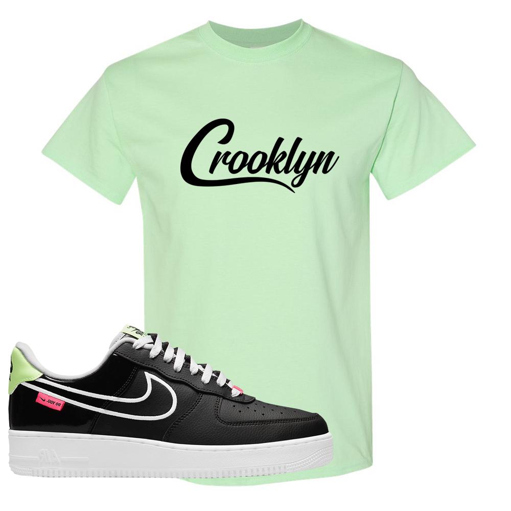 Do You Low Force 1s T Shirt | Crooklyn, Mint
