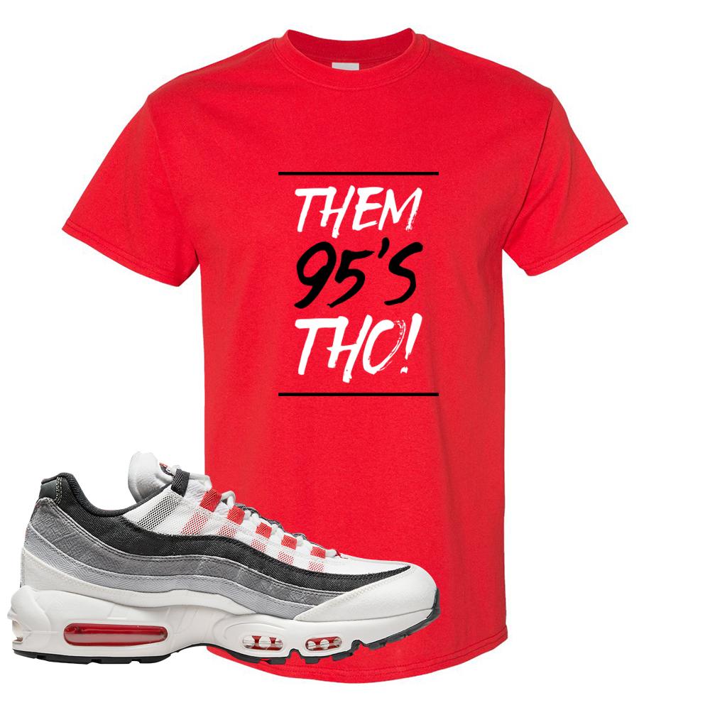 Comet 95s T Shirt | Them 95's Tho, Red