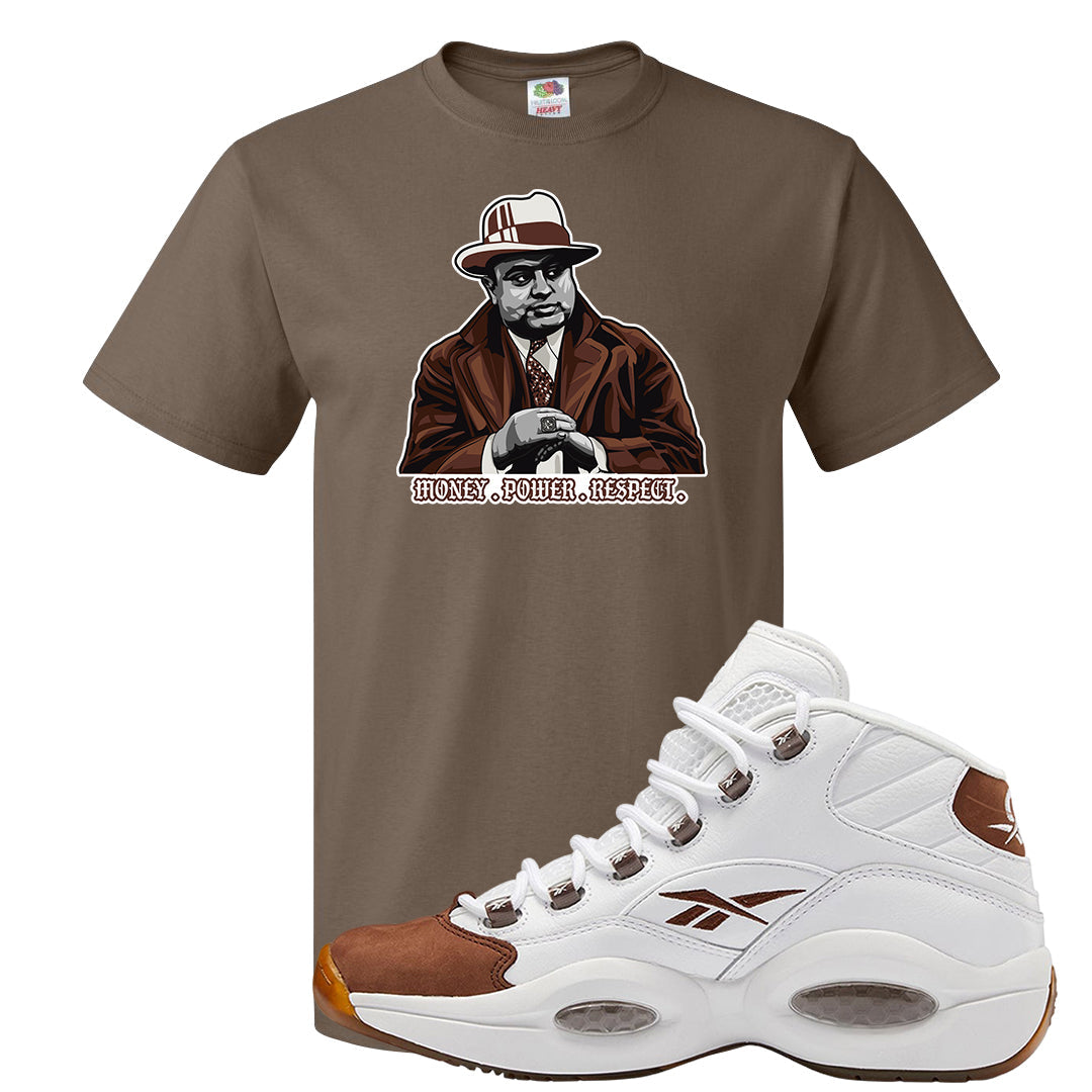 Mocha Question Mids T Shirt | Capone Illustration, Chocolate