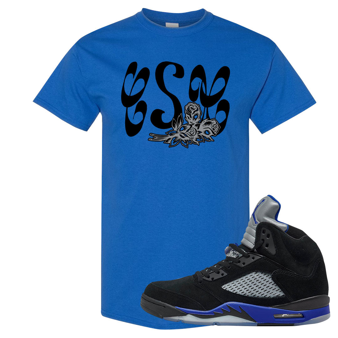 Racer Blue 5s T Shirt | Certified Sneakerhead, Royal