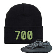 Alvah v3 700s Beanie | 700 Logo, Black