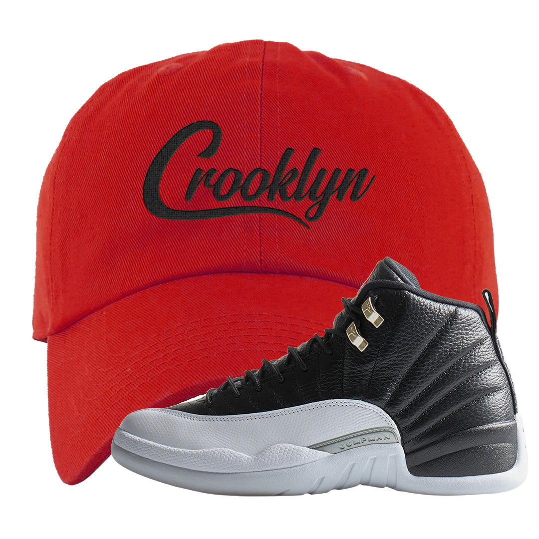 Playoff 12s Dad Hat | Crooklyn, Red