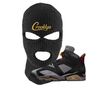 Bordeaux 6s Ski Mask | Crooklyn, Black