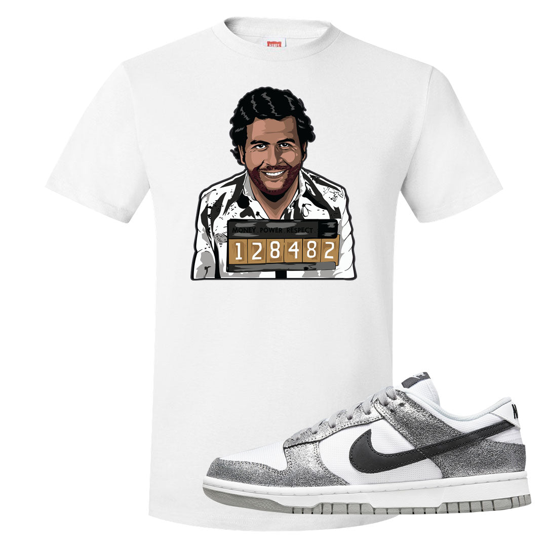 Golden Gals Low Dunks T Shirt | Escobar Illustration, White