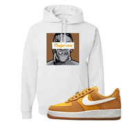 Air Force 1 Low First Use Hoodie | Thupreme, White