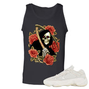 Bone White 500s Tank Top | Grim Reaper, Black