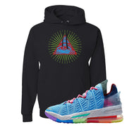 Lebron 18 Best 1-9 Hoodie | All Seeing Eye, Black