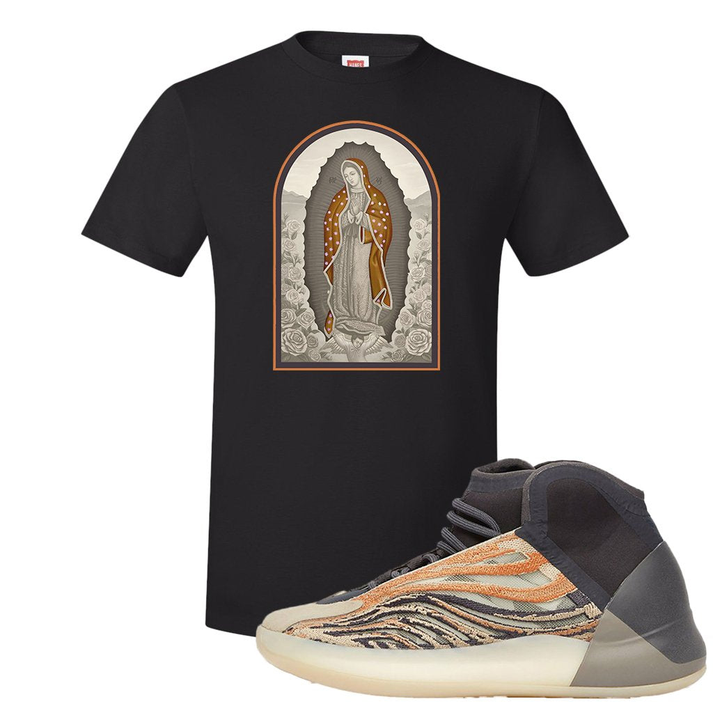Yeezy Quantum Flash Orange T Shirt | Virgin Mary, Black