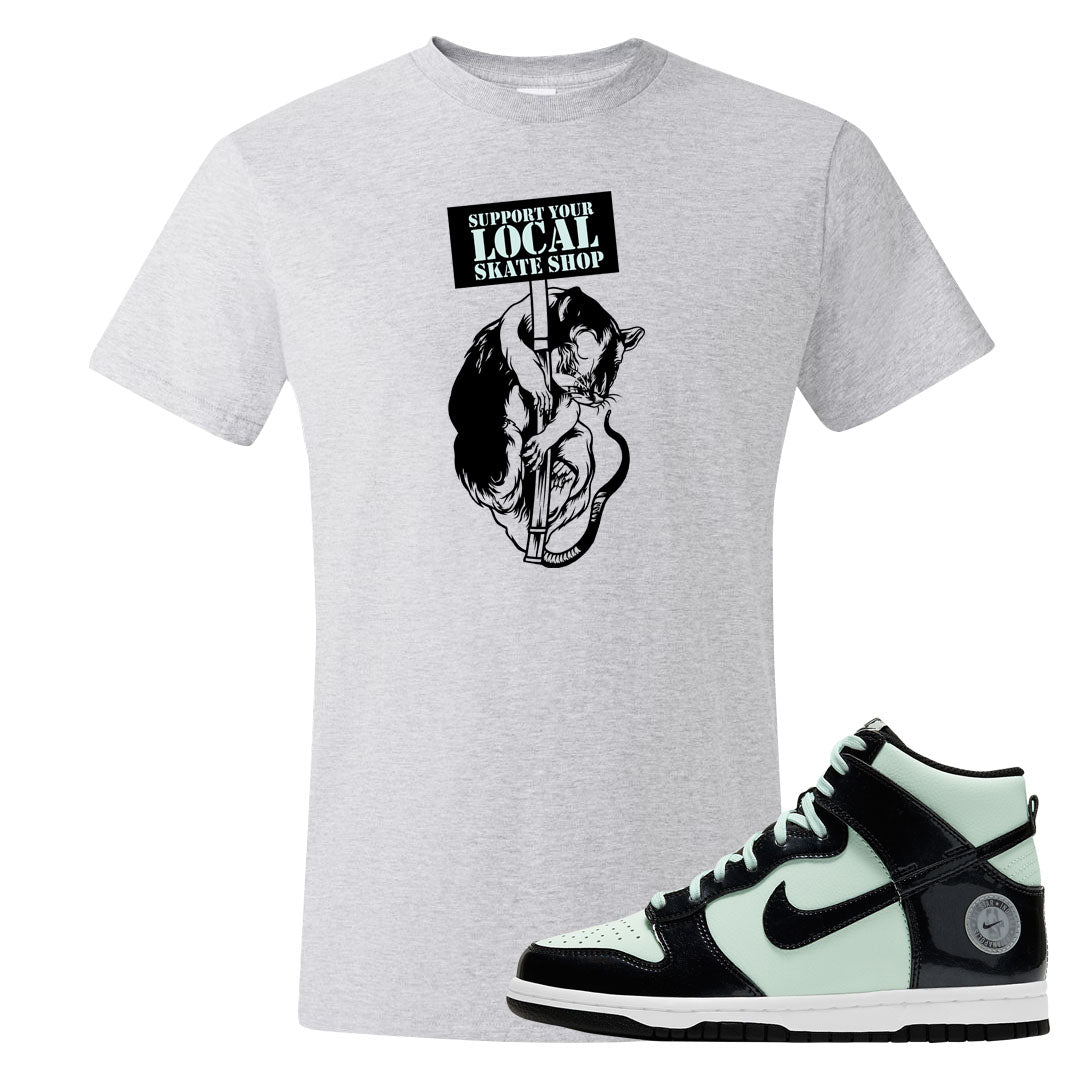 2022 All Star High Dunks T Shirt | Support Your Local Skate Shop, Ash