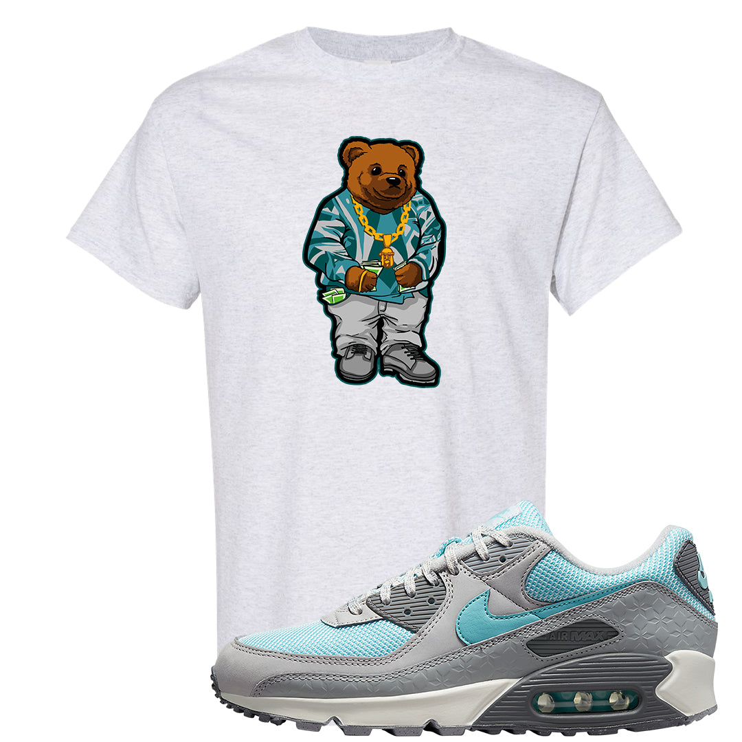 Snowflake 90s T Shirt | Sweater Bear, Ash