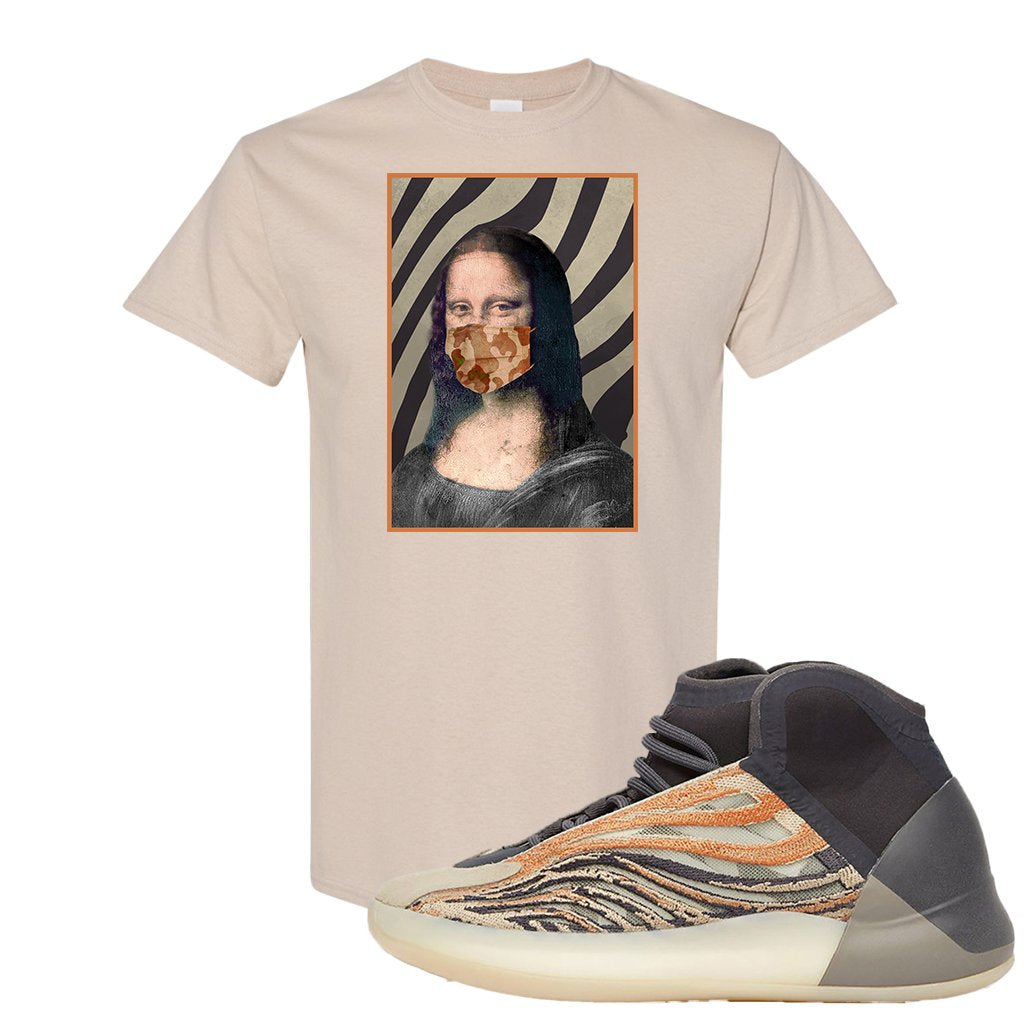 Yeezy Quantum Flash Orange T Shirt | Mona Lisa Mask, Sand